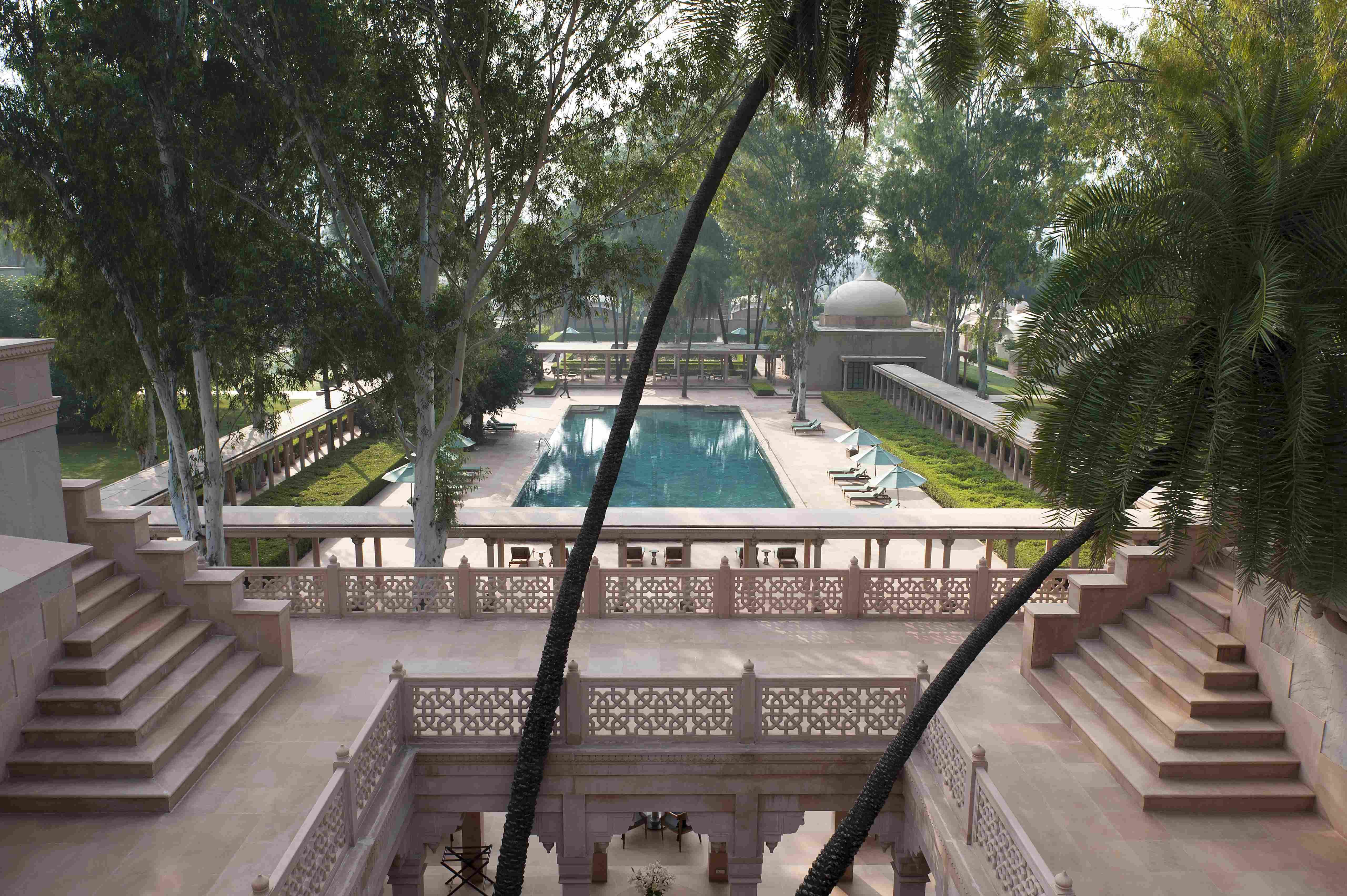 Amanbagh Library Terrace