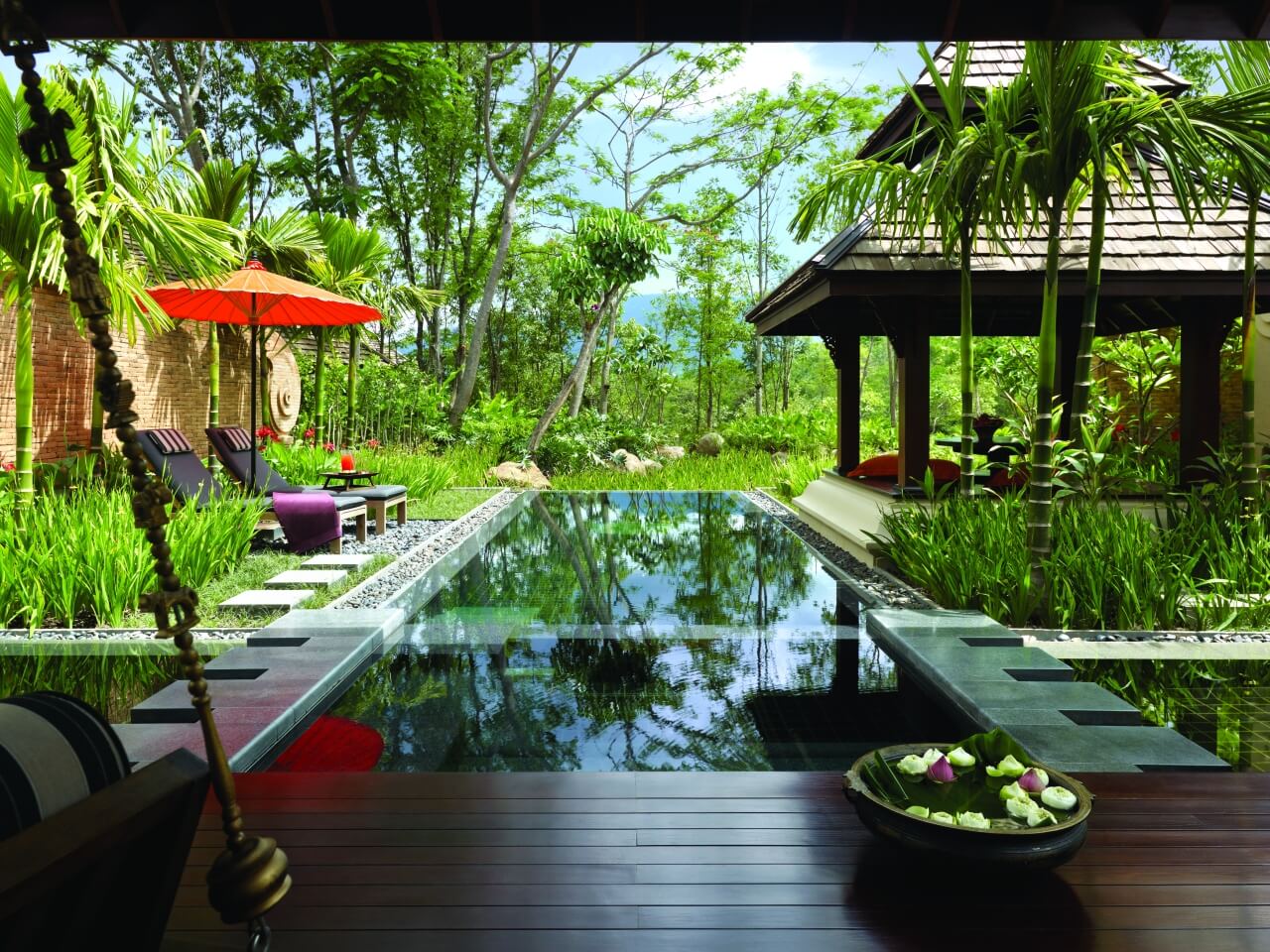 Four-Seasons-Chiang-Mai-Pool-Villa-Familienluxusreisen