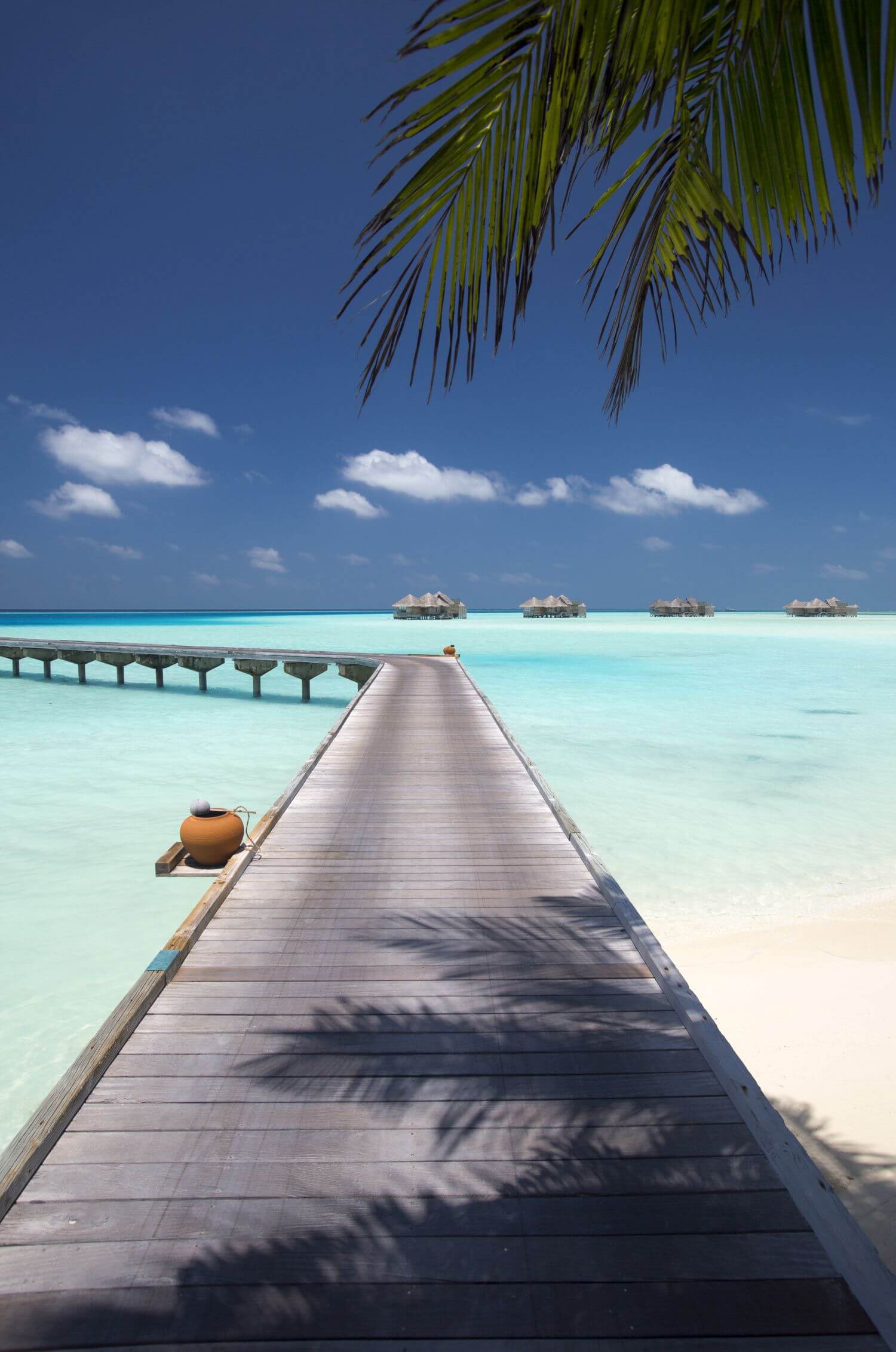 Gili Lankanfushi Ankunfts Jetty