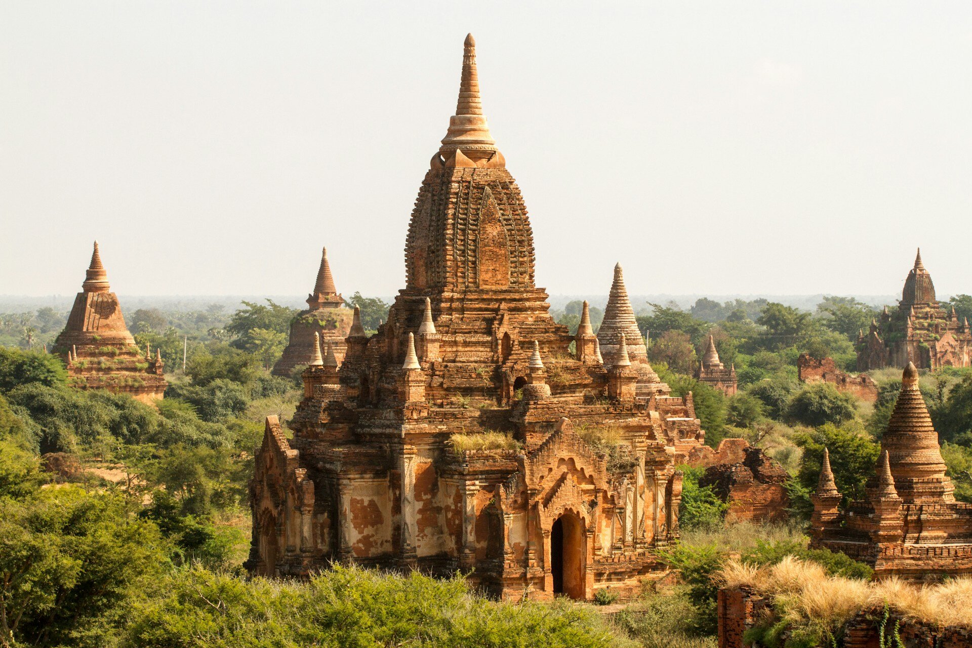 Myanmar aufnahme von Tempel