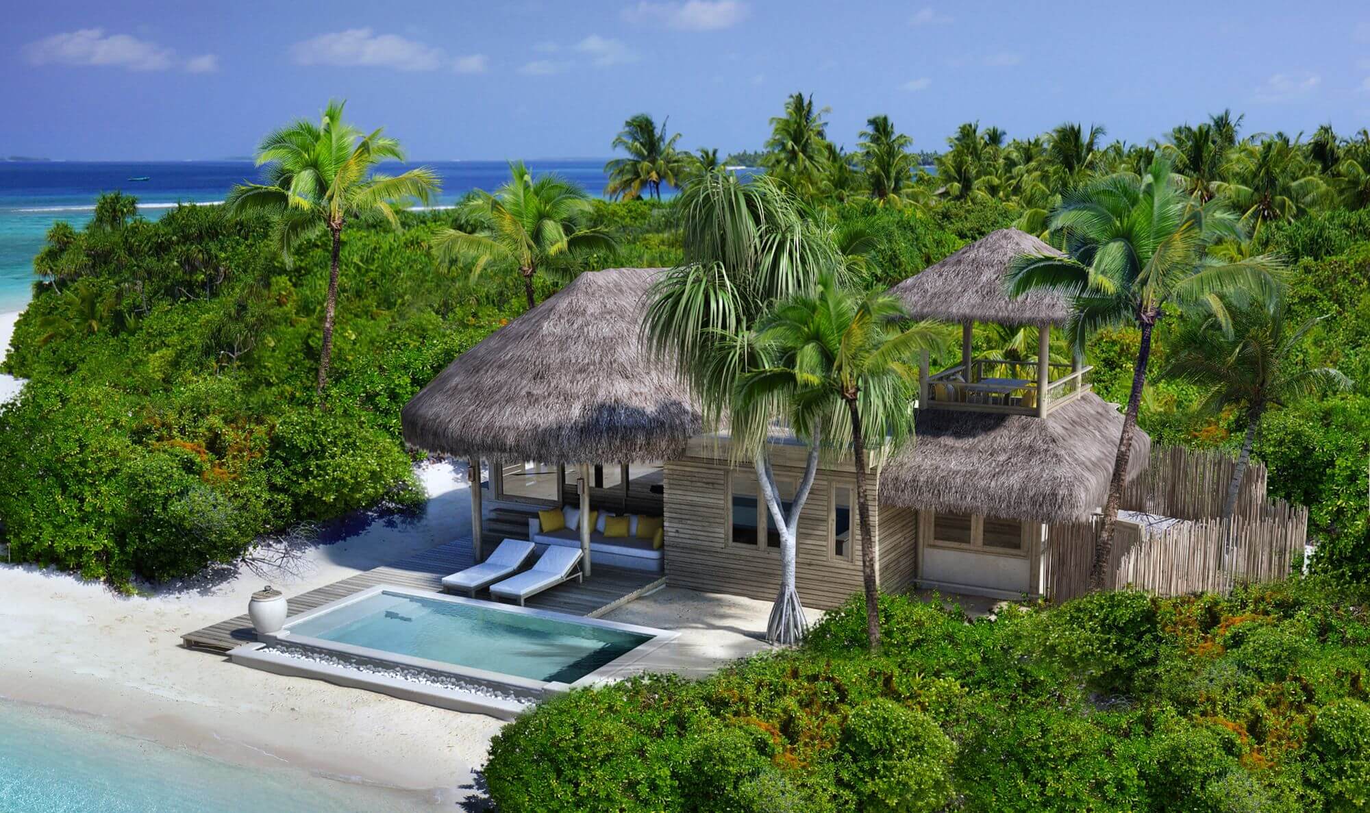 Beach Family Villa with Pool