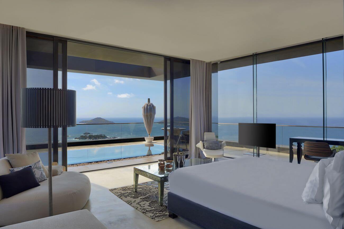 Six Senses Zil Pasyon 3 bedroom residence schlafzimmer