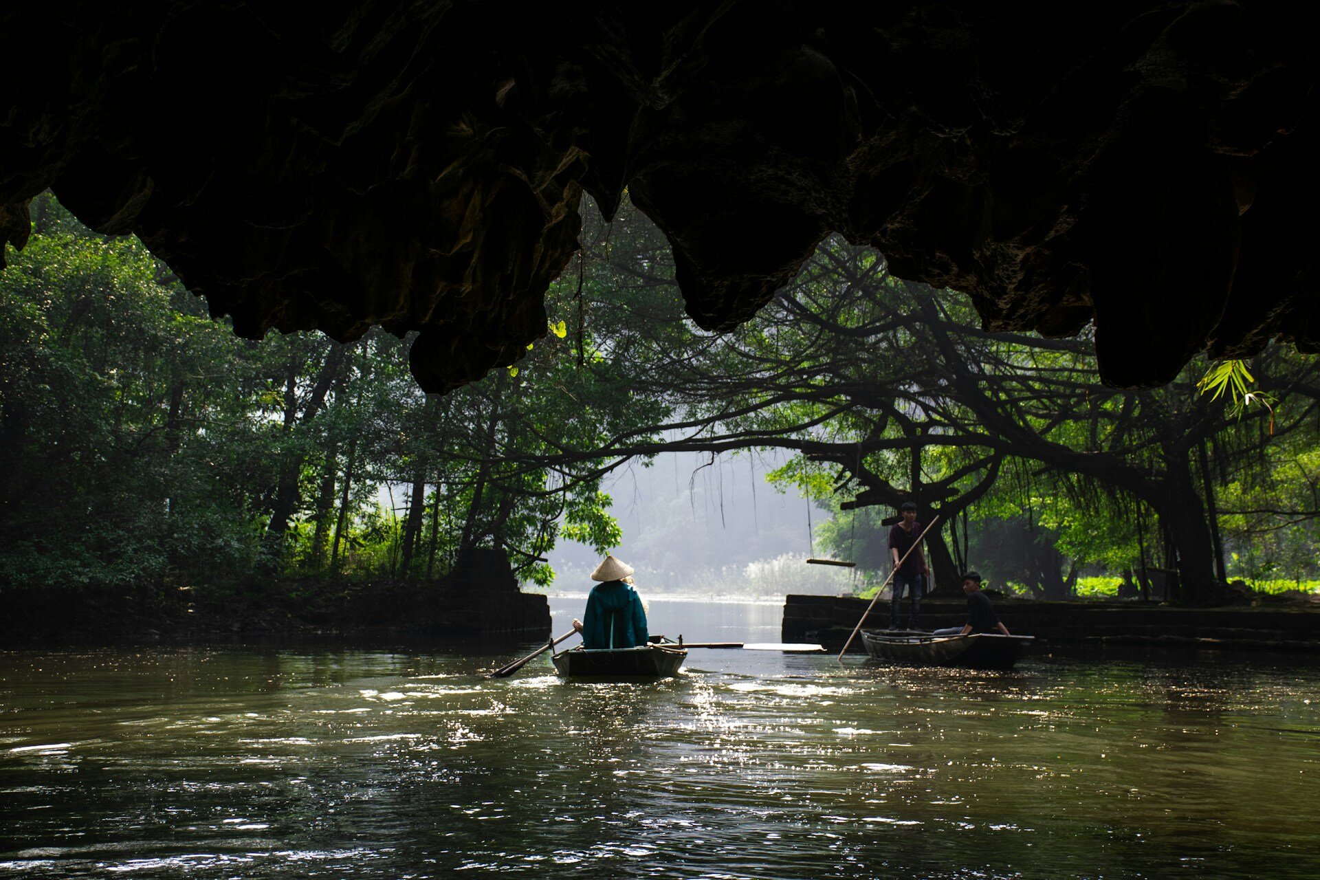 Vietnam authentische Bootsfahrt auf dem Fluss