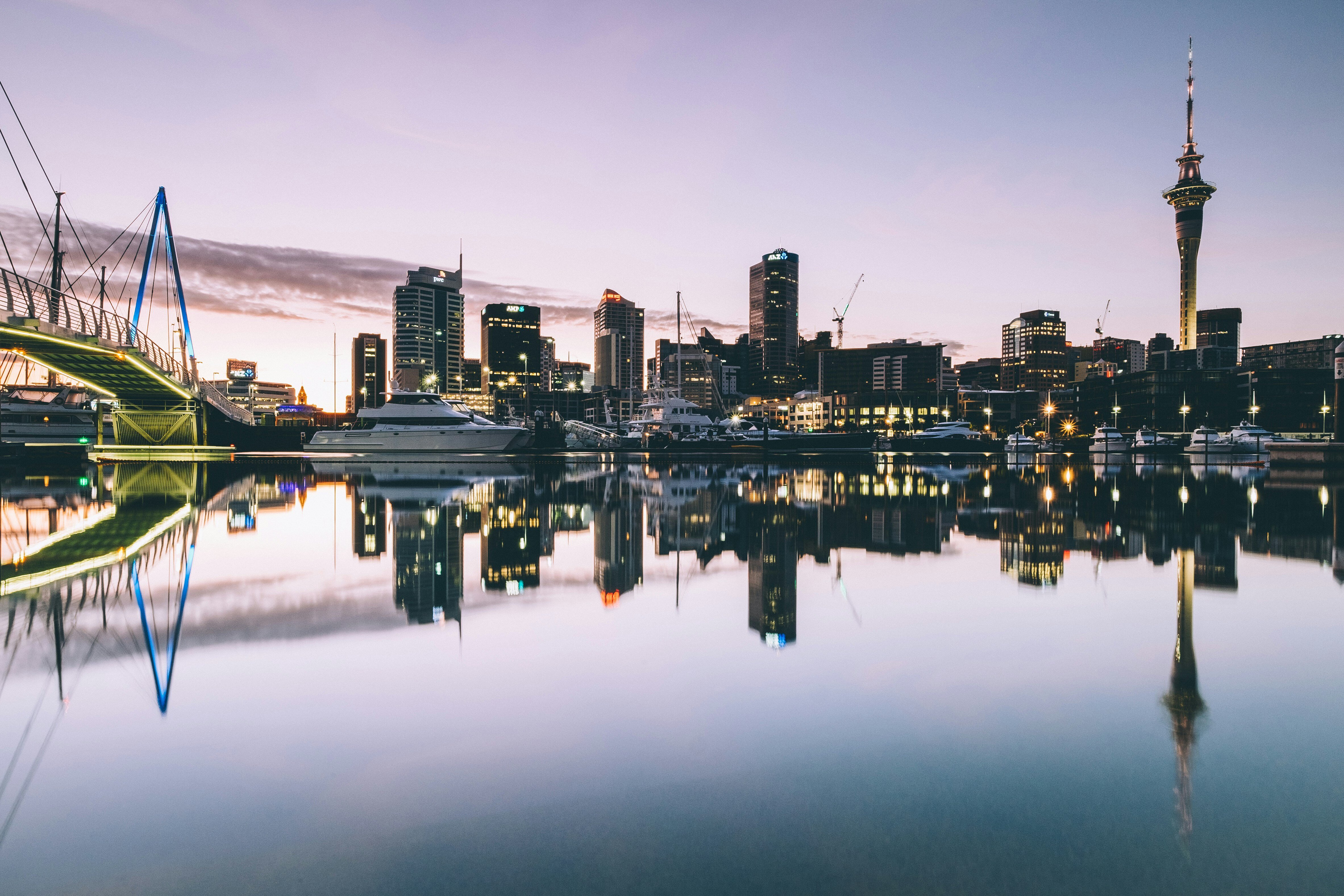 Skyline von Auckland