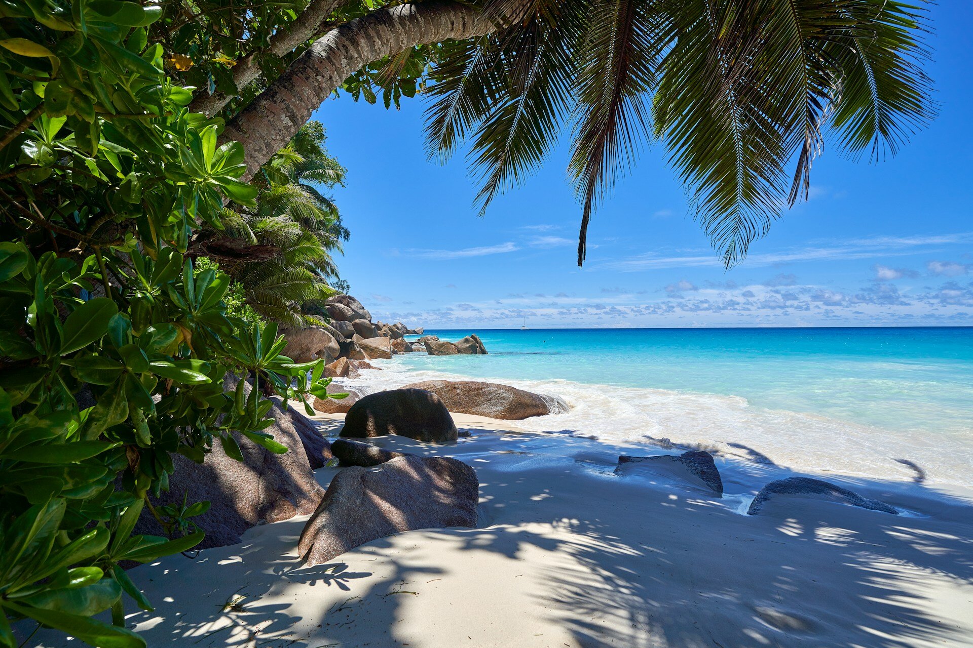 Strandbild Praslin