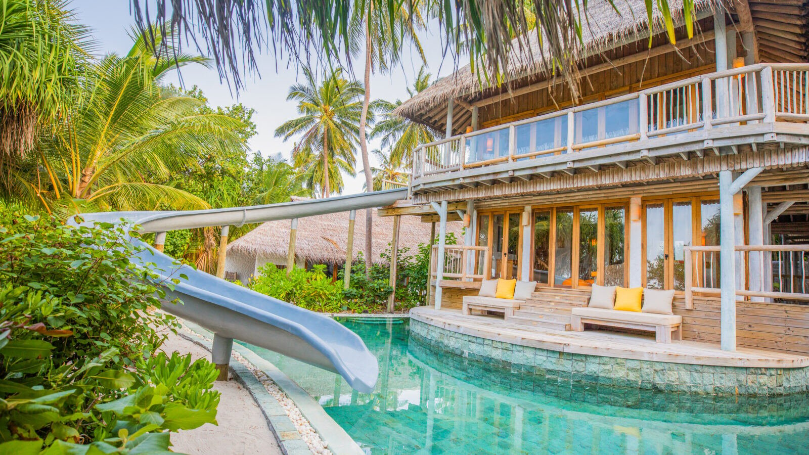 Jungle Reserve Soneva Fushi Familienluxusreisen TheFamilyProject Rutsche