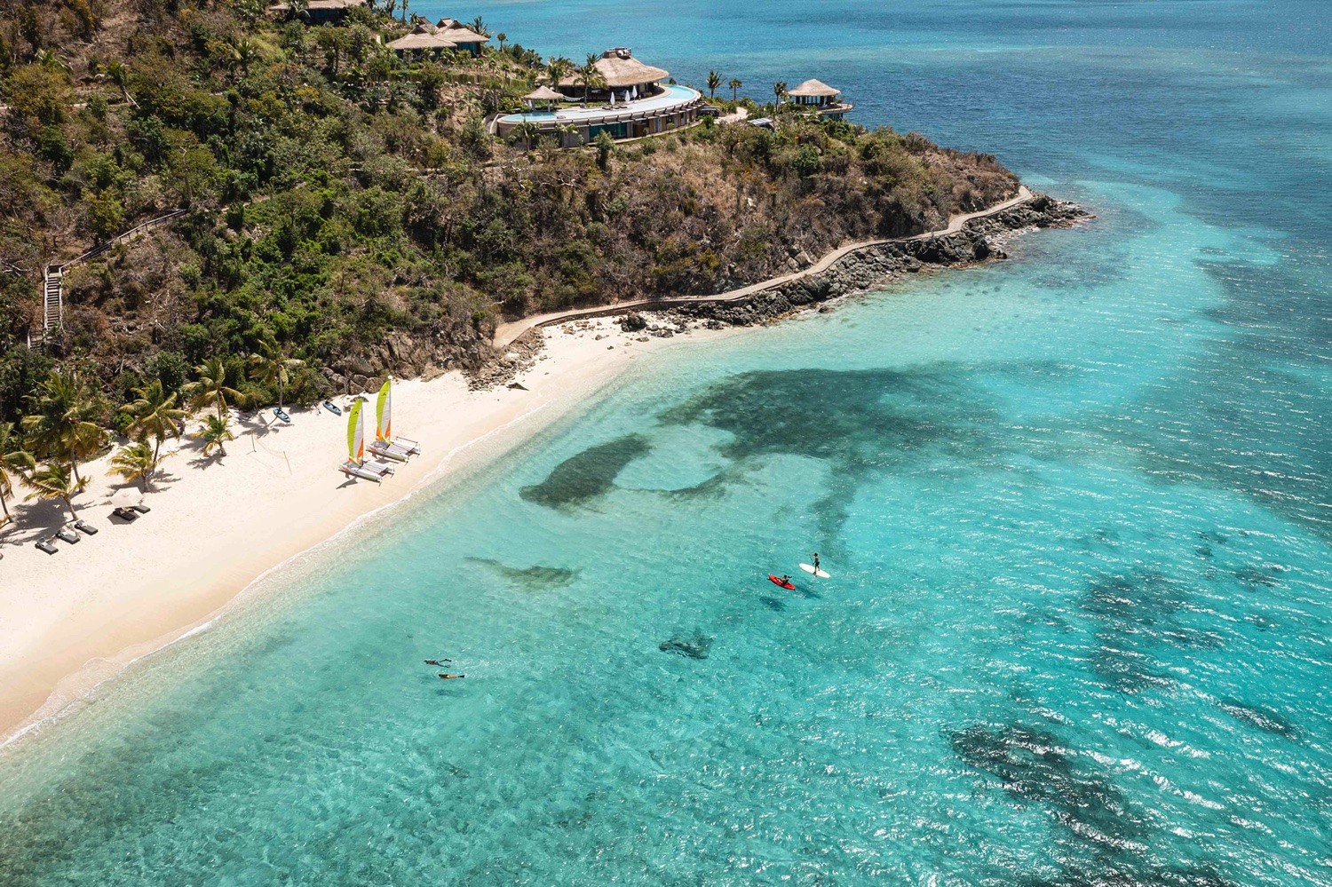 Moskito Island Familienluxusreisen TheFamilyProject Strand