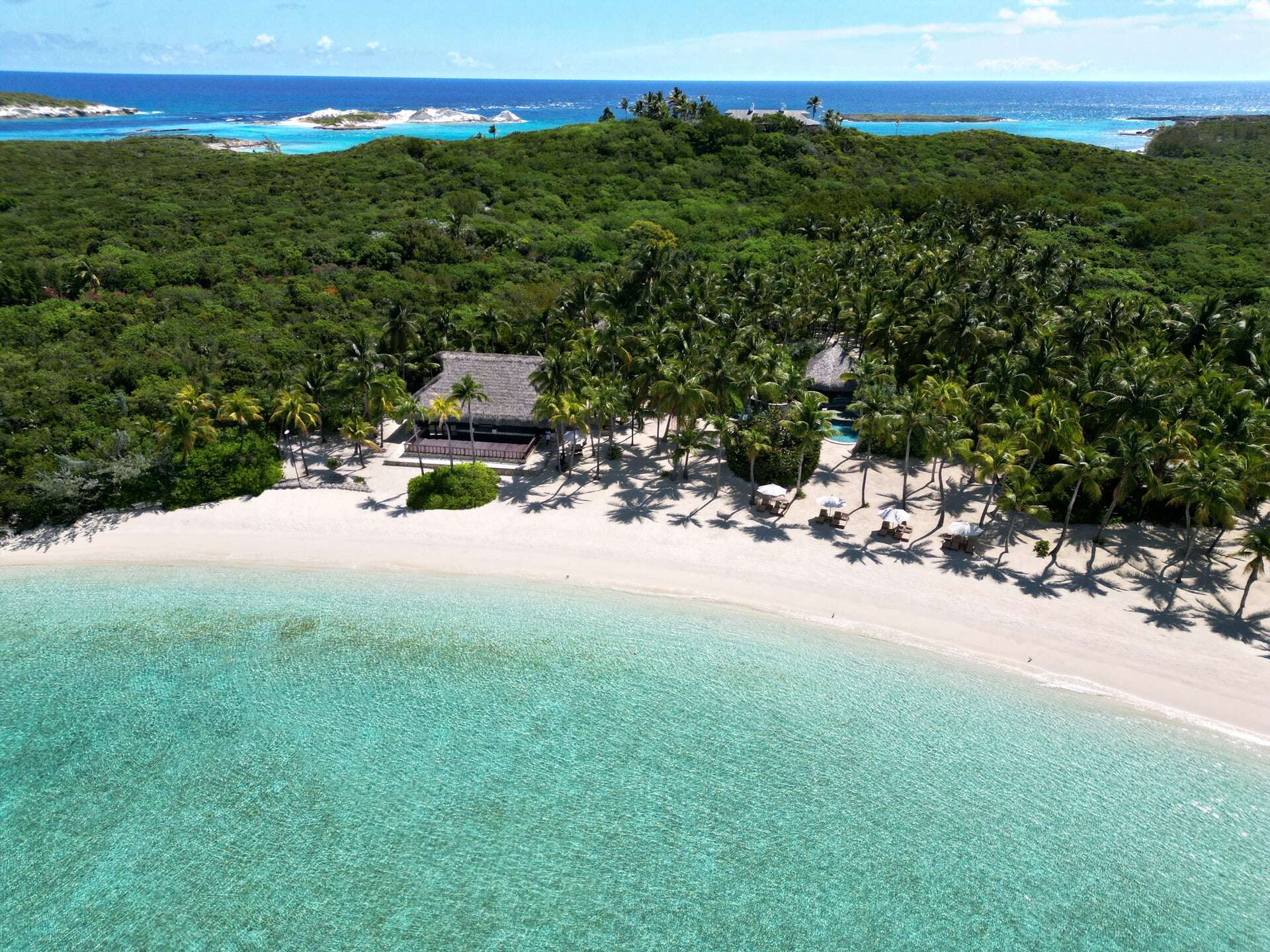 Musha Cay Private Island Familienluxusreisen TheFamilyProject Insel Oben