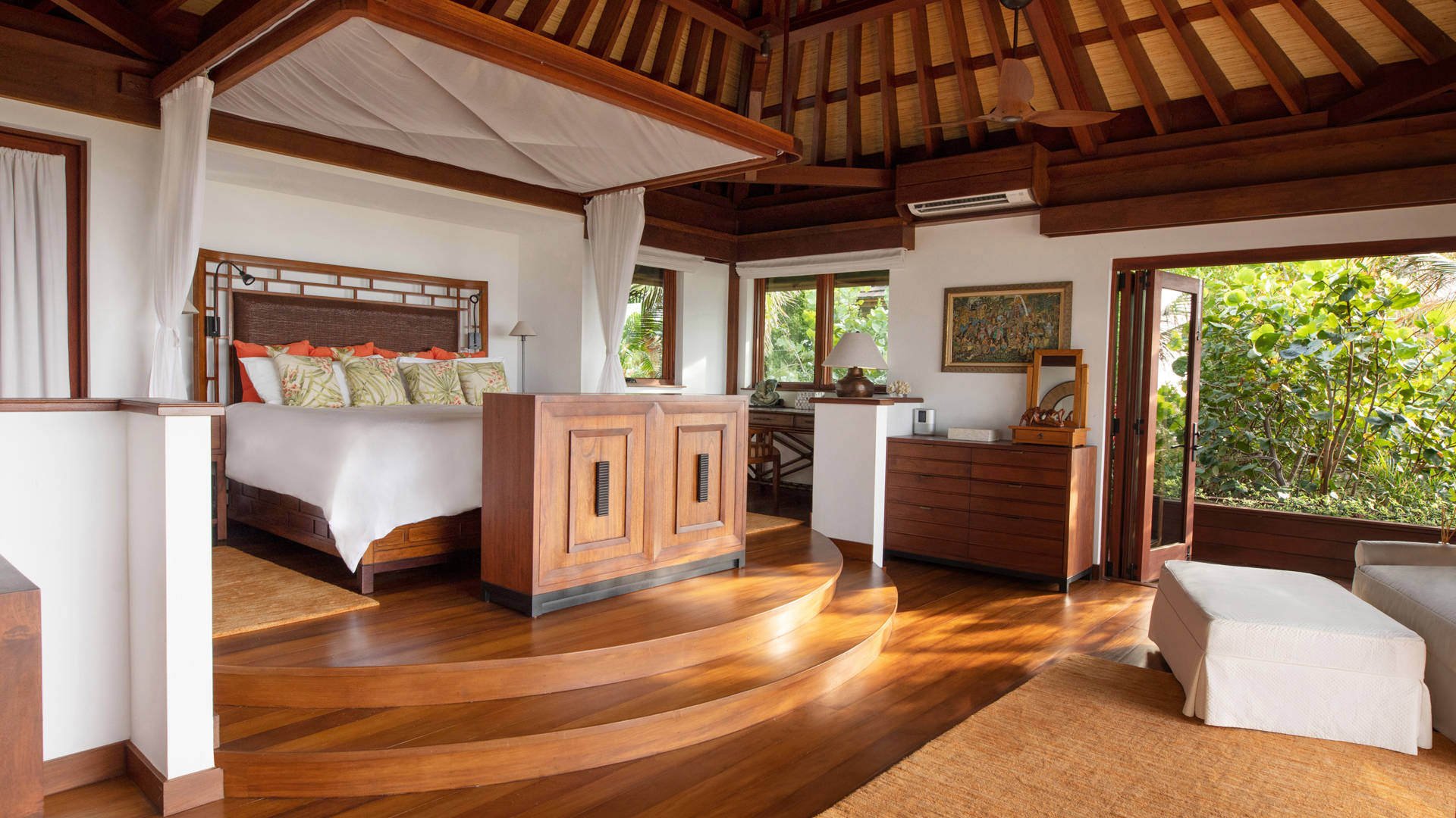 Necker Island Familienluxusreisen TheFamilyProject Doppelbett