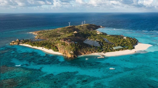 Necker Island Familienluxusreisen TheFamilyProject Insel