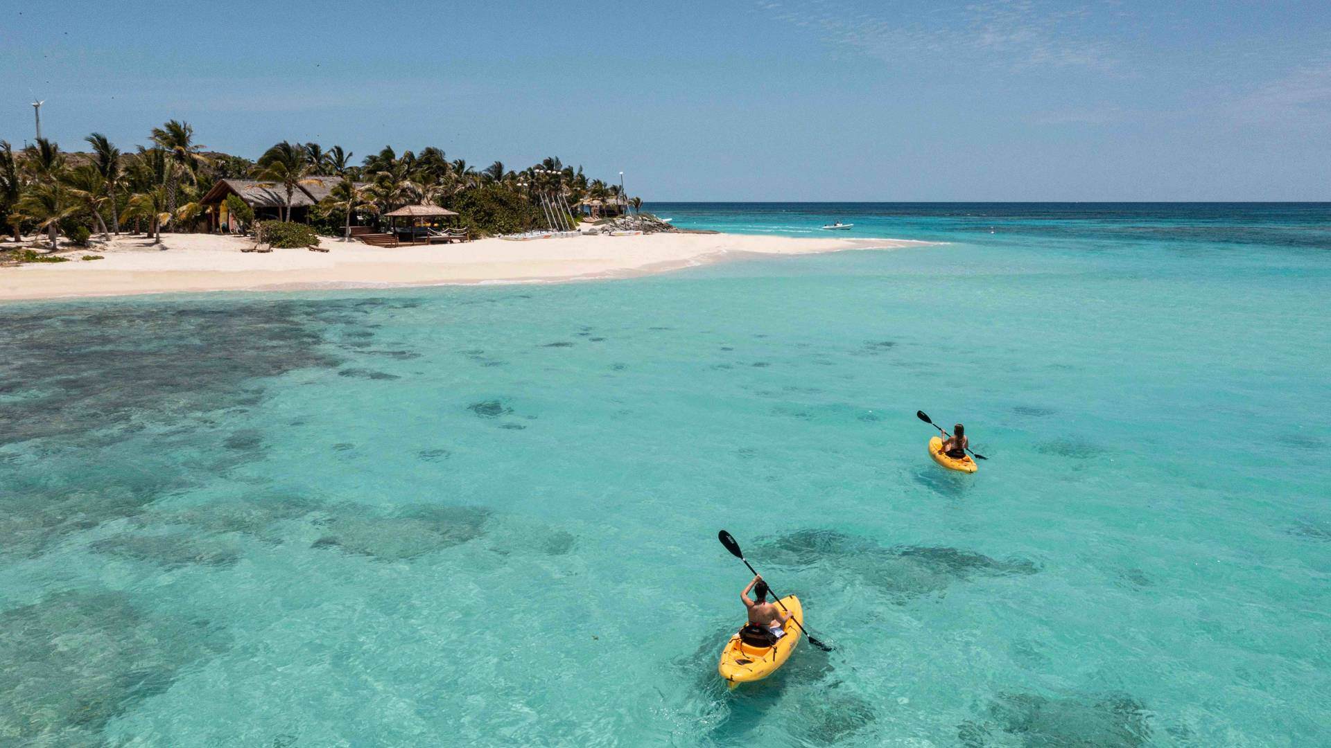 Necker Island Familienluxusreisen TheFamilyProject Kayak