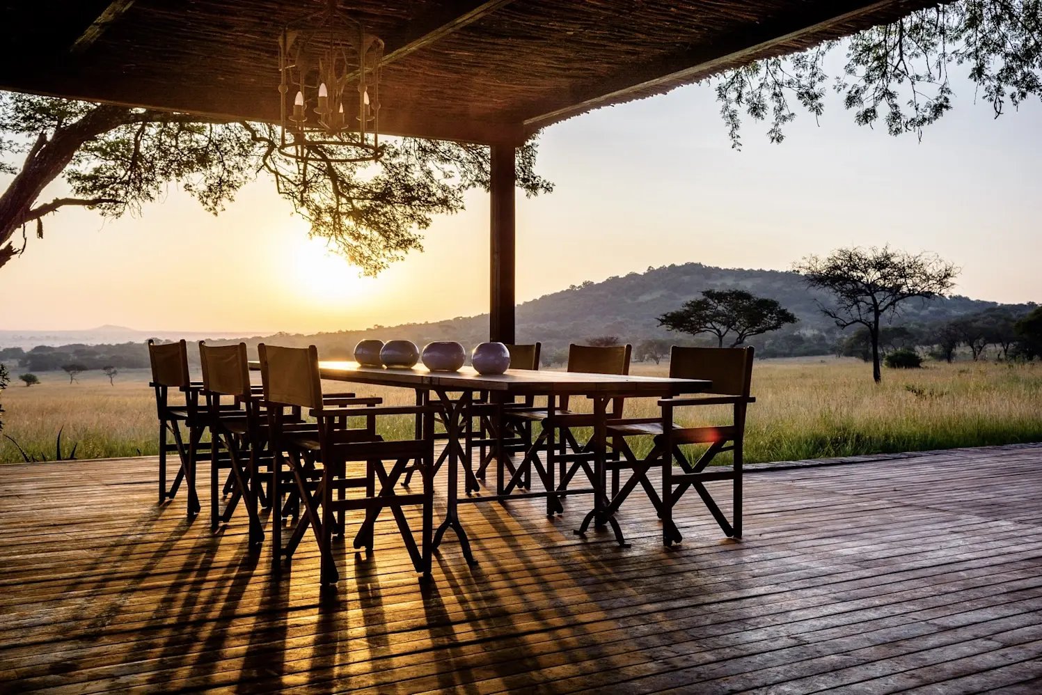 Singita Serengeti Lodge Familienluxusreisen TheFamilyProject Veranda