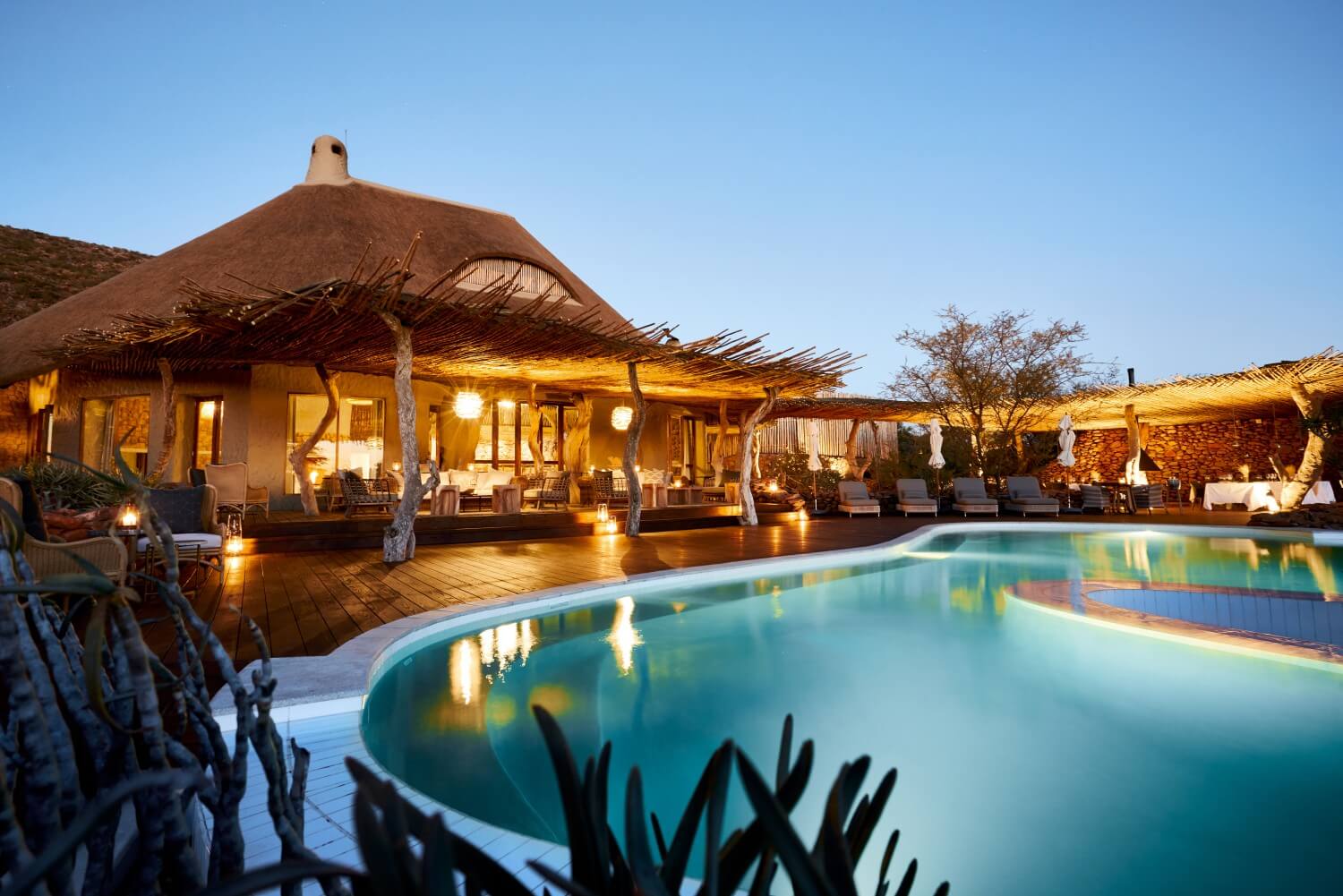 Tswalu Motse Safari Lodge Kalahari Familienluxusreisen TheFamilyProject Lodge