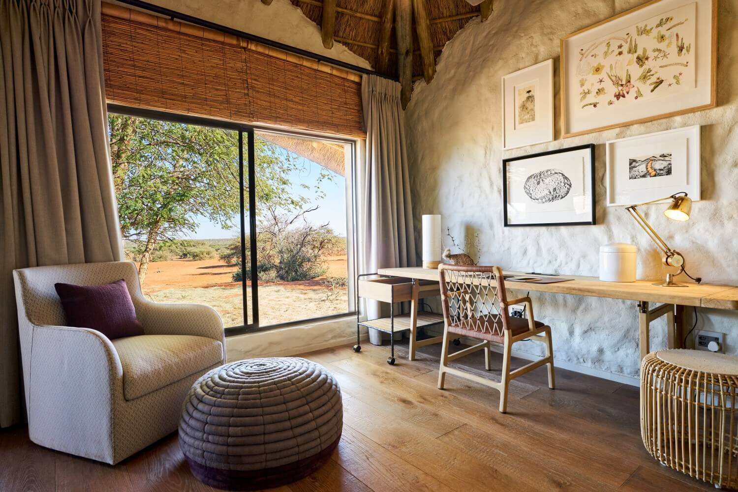 Tswalu Motse Safari Lodge Kalahari Familienluxusreisen TheFamilyProject Wohnen