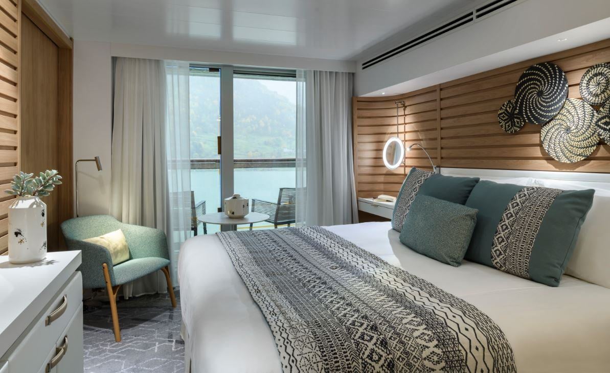 Le Champlain Ponant Cruise Familienluxusreisen TheFamilyProject Suite mit Balkon