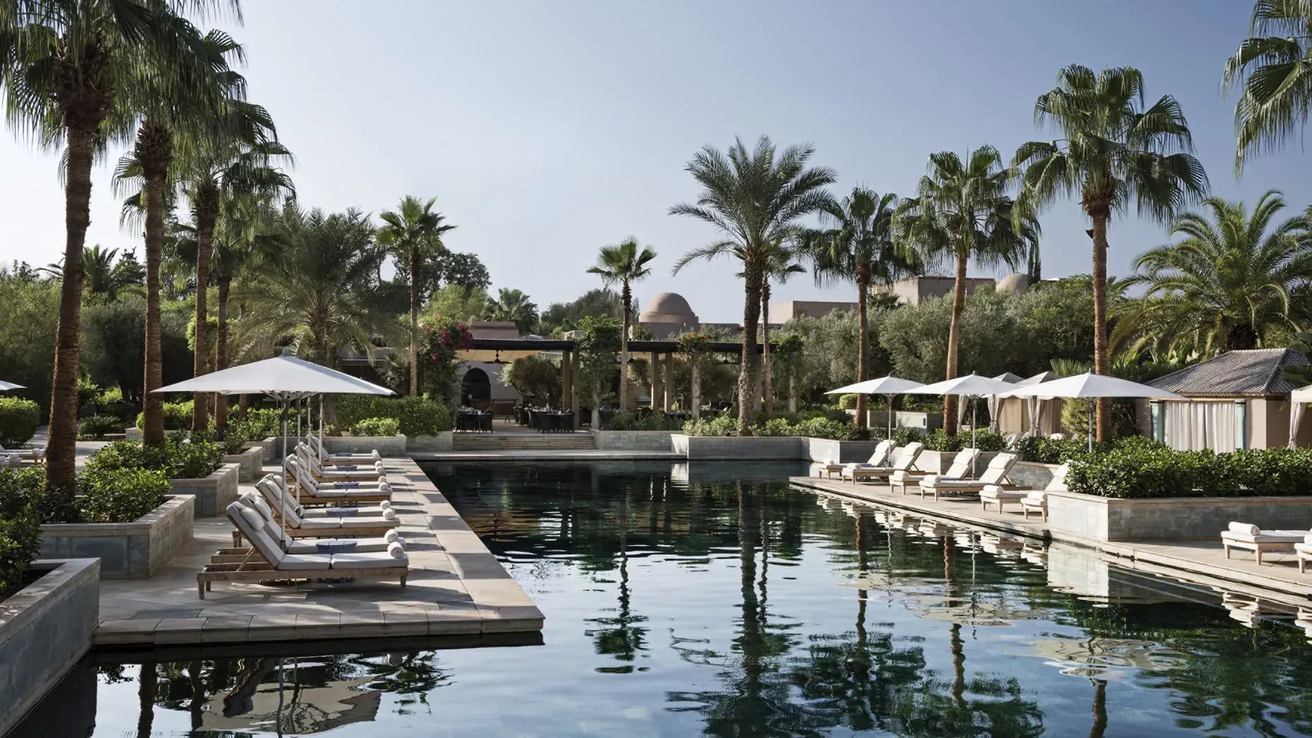 four seasons resort marrakech marrakesch marokko afrika lobby rezeption luxus urlaub kinder the family project