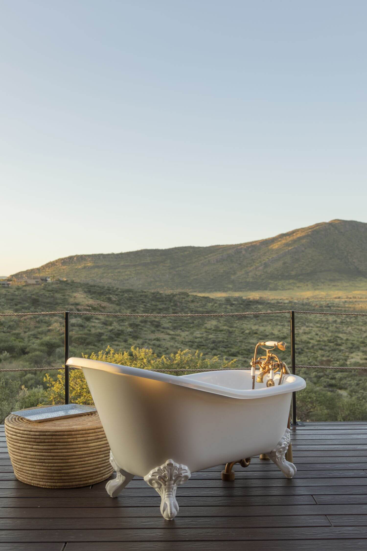 Gmundner Lodge Namibia Familienluxusreisen TheFamilyProject Badewanne