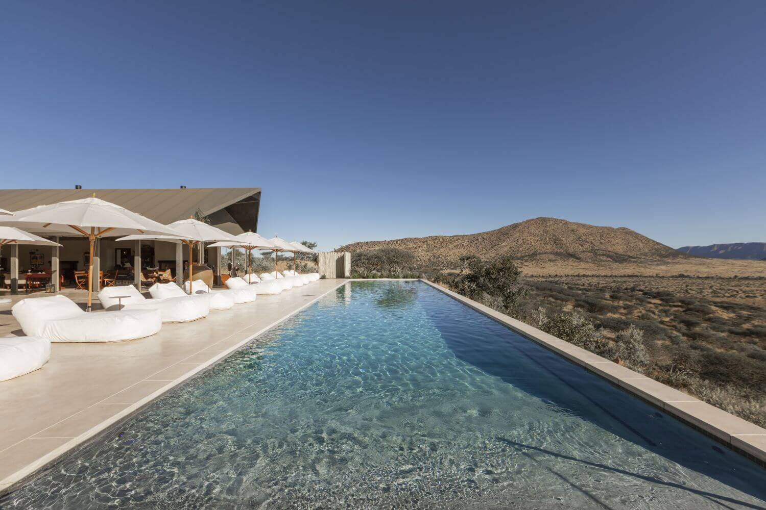 Gmundner Lodge Namibia Familienluxusreisen TheFamilyProject Infinity Pool