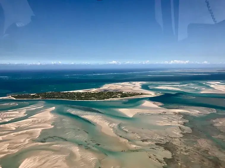 azura benguerra bazaruto archipel mosambik afrika the family project privatbilder heliflug sand ergebnis