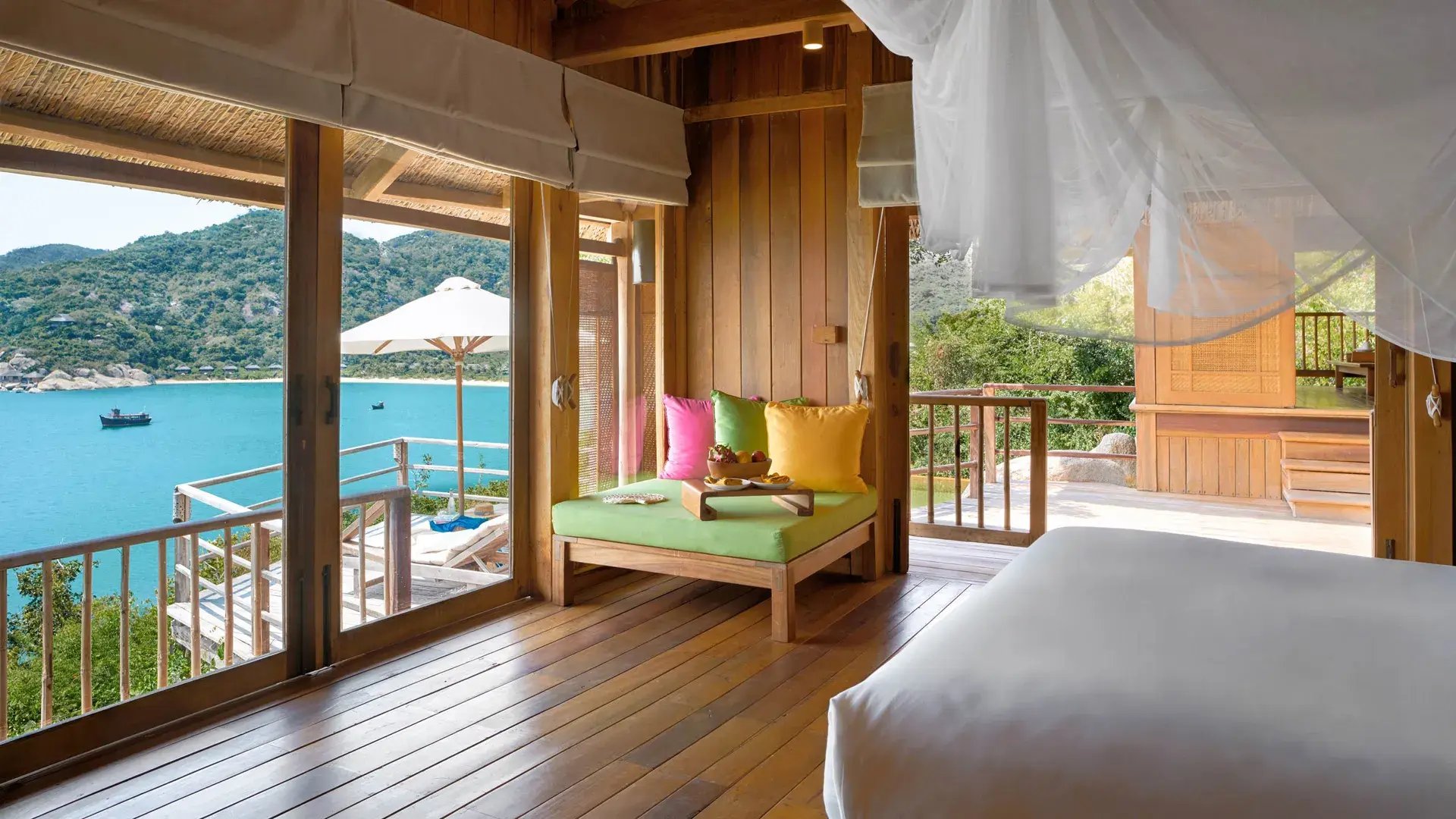 asien sixsensesninhvanbay vietnam the family project luxus familie kinder urlaub hilltoppoolvilla insel relax privat