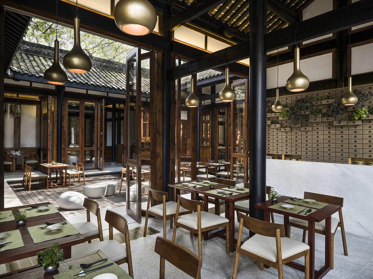 The Temple House Chengdu Familienluxusreisen TheFamilyProject Teahouse