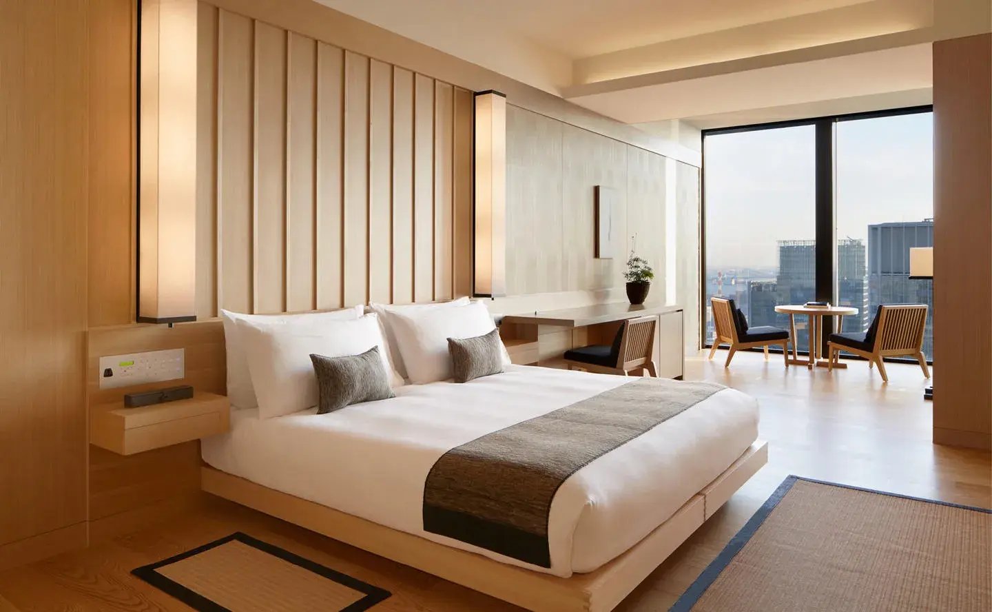 aman tokyo japan gaesteunterkunft suite schlafzimmer the family project luxus urlaub reisen kinder familie