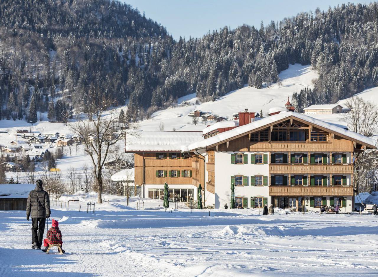 Gut Steinbach Hotel im Schnee