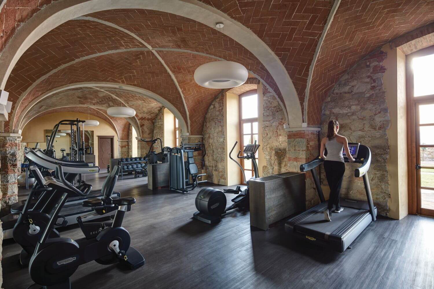 Belmond Castello di Casole Familienluxusreisen TheFamilyProject Fitness Studio