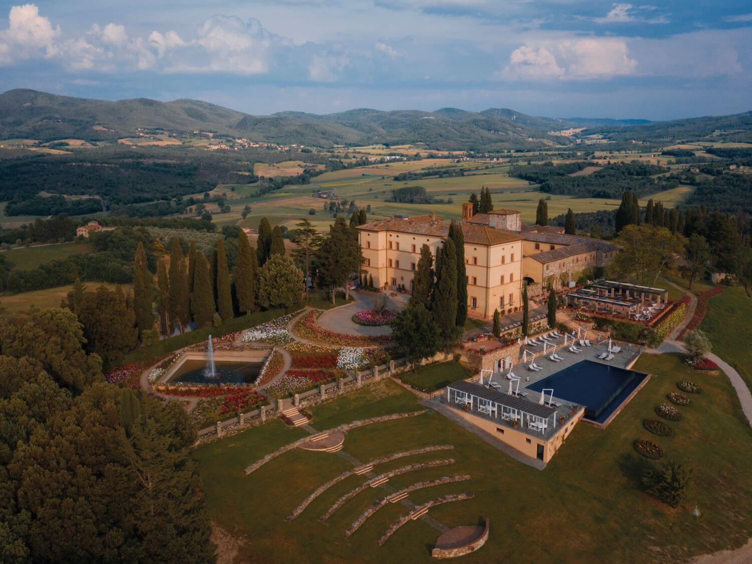 Belmond Castello di Casole Familienluxusreisen TheFamilyProject Umgebung