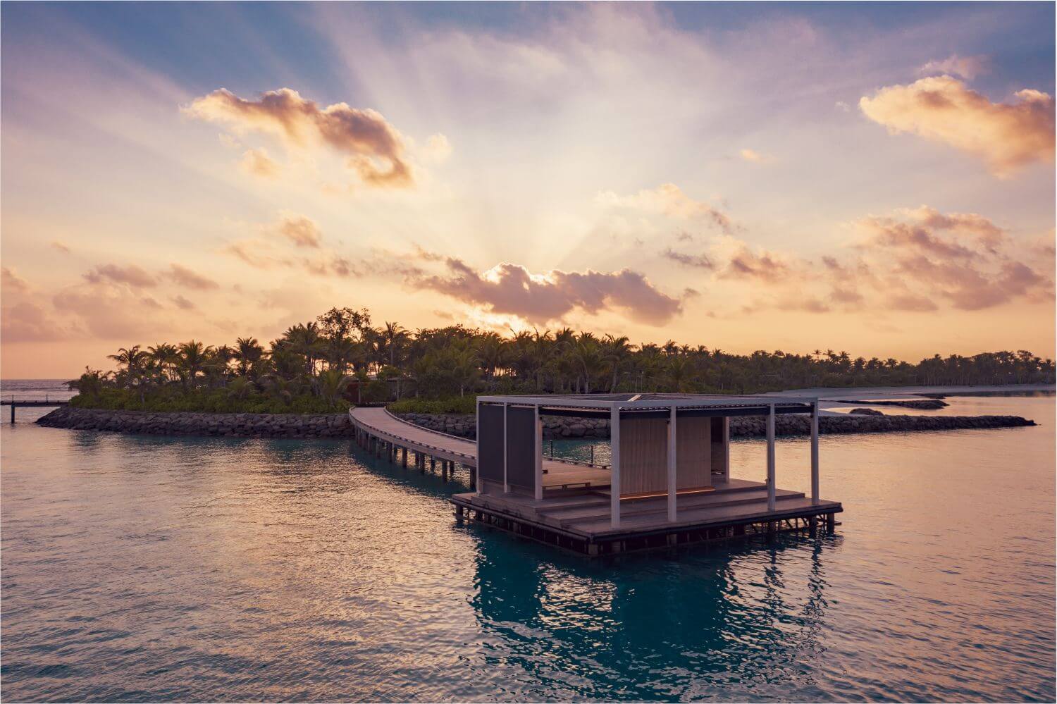 Ritz Carlton Maldives Familienluxusreisen TheFamilyProject Sunset