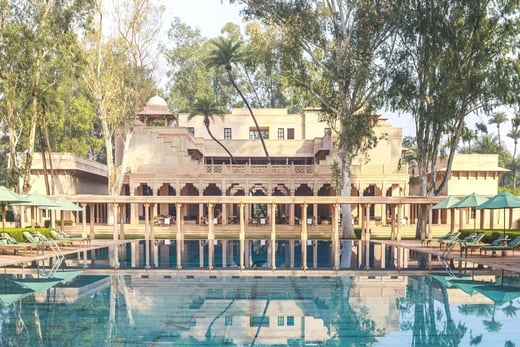 1 amanbagh alwar indien indischer subkontinent pool exklusiv the family project familie luxus reisen kinder