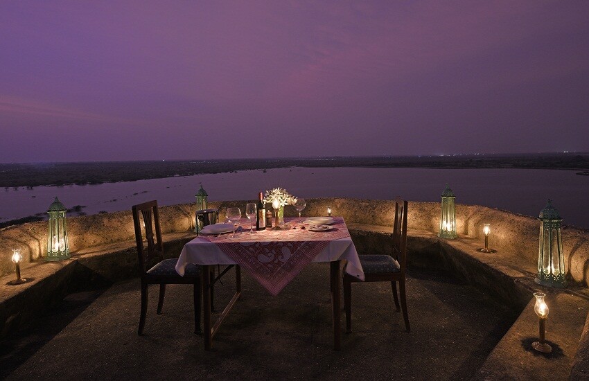 Shahpura Bagh Resort Familienluxusreisen TheFamilyProject Dinner