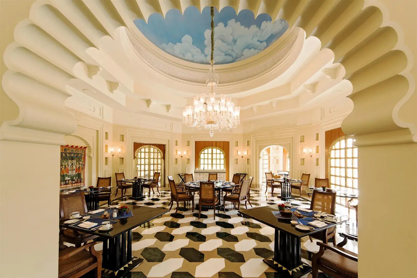 the oberoi udaivilas udaipur indien indischer subkontinent aussenbereich the family project familie luxus reisen kinder