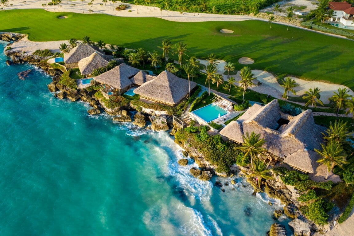 Eden roc at cap cana Bungalows direkt am Meer