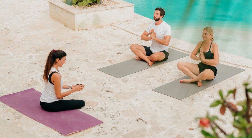 Eden roc at cap cana Yoga