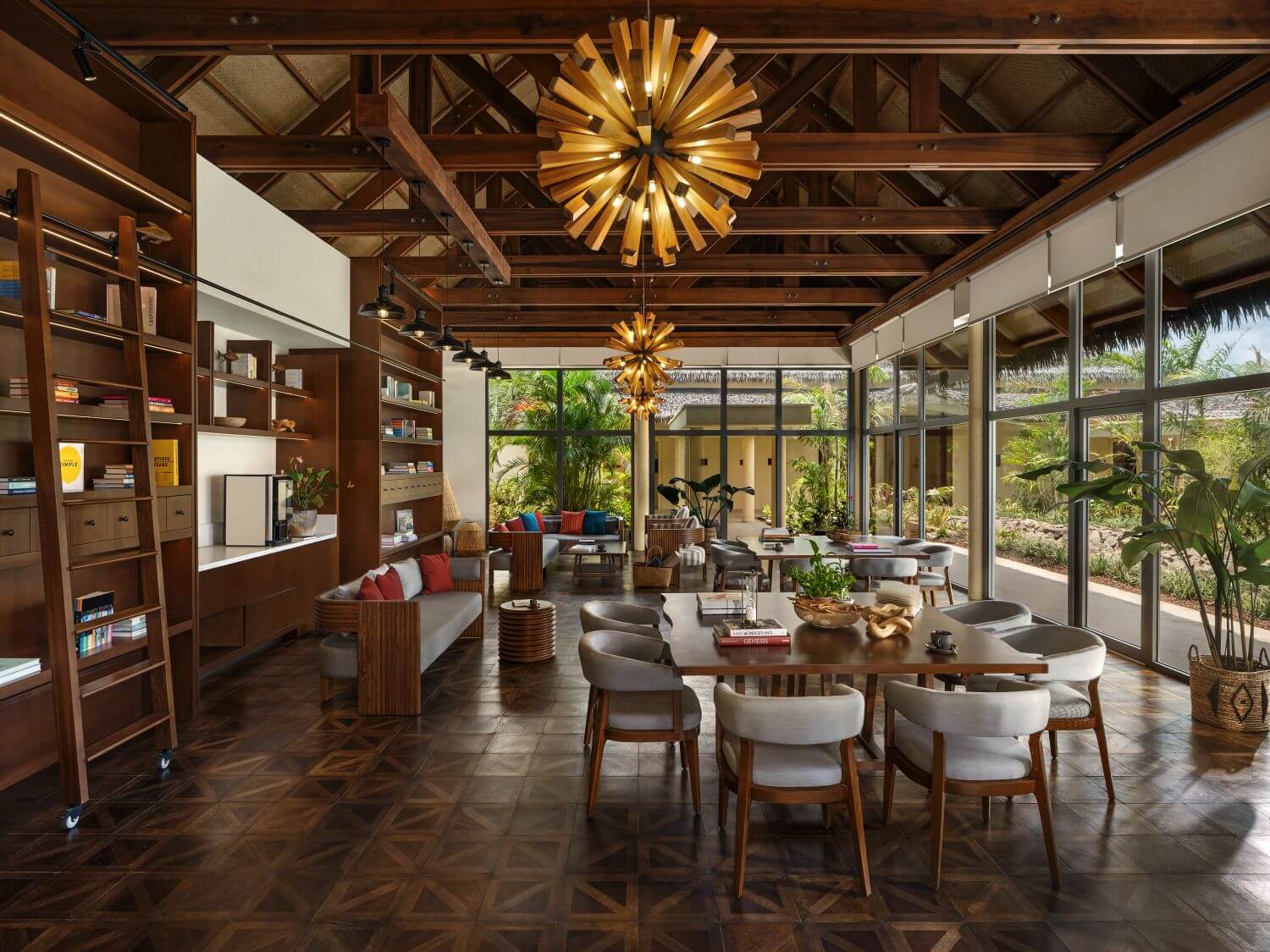 Six Senses La Sagesse Grenada Familienluxusreisen TheFamilyProject Dining Lounge