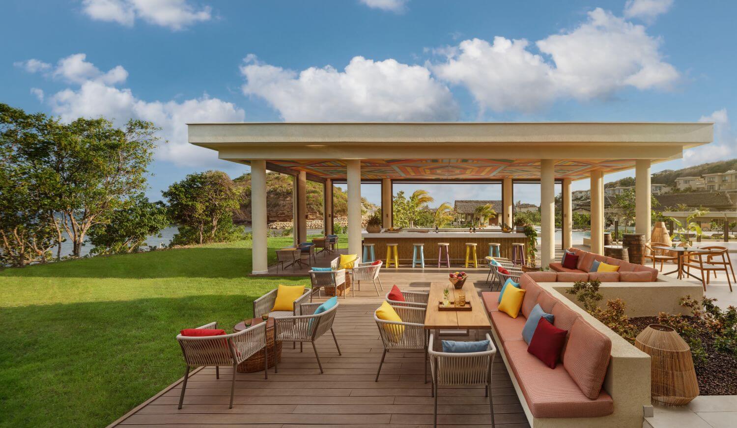 Six Senses La Sagesse Grenada Familienluxusreisen TheFamilyProject Strandbar