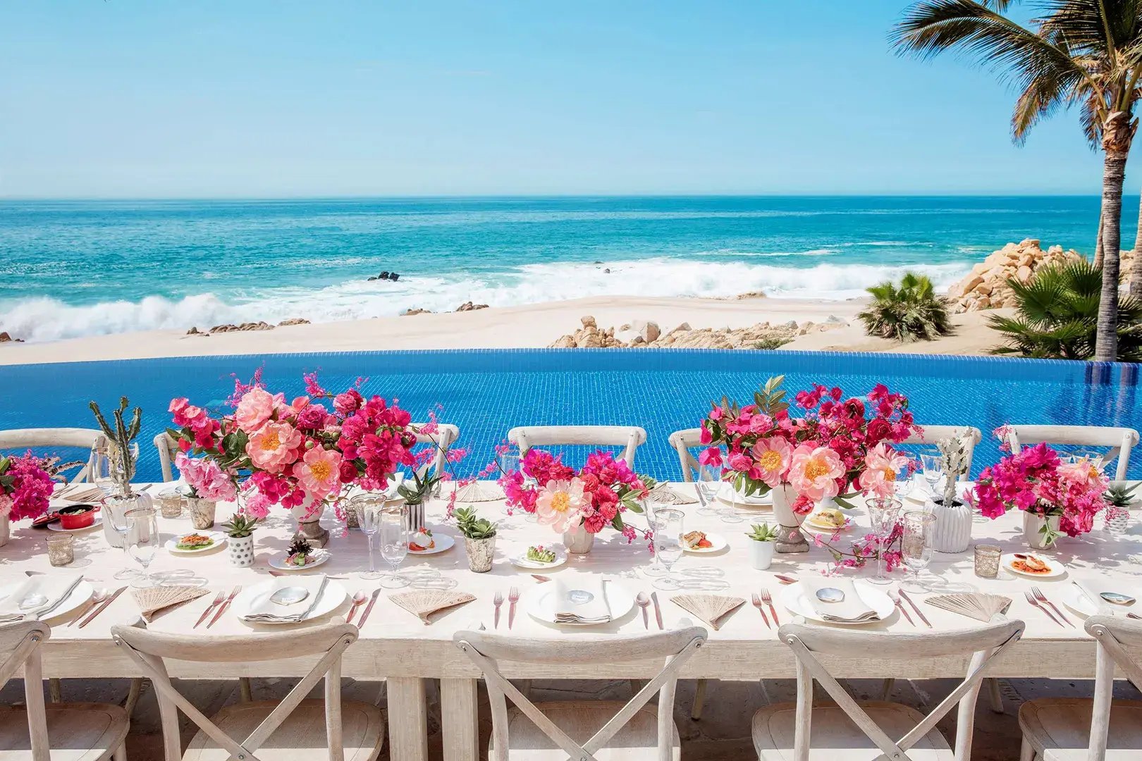 one and only palmilla fine dining mit Meerblick