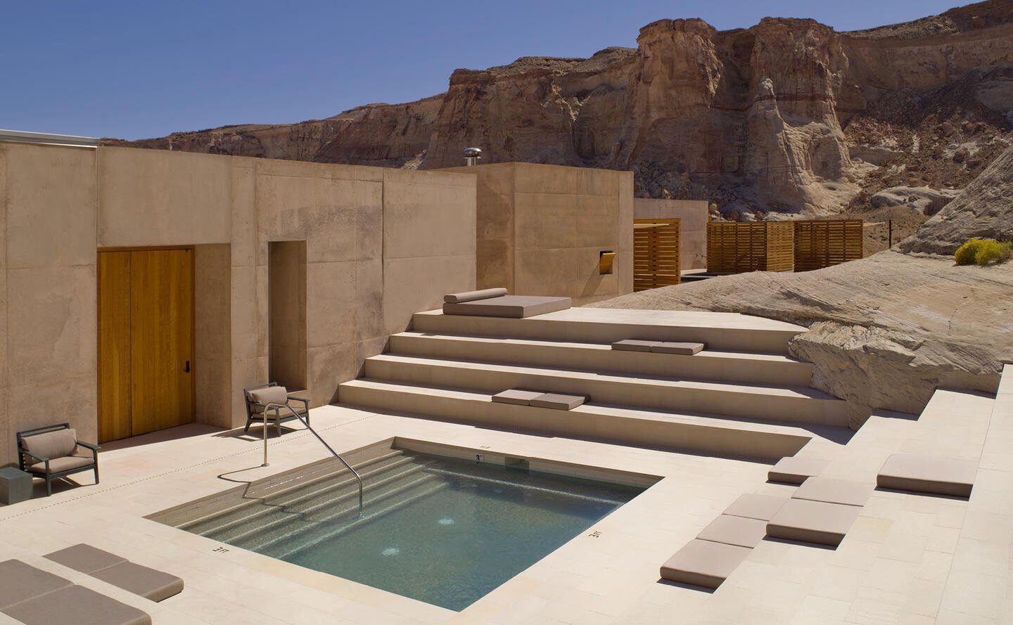 amangiri privater Pool und Suitezugang