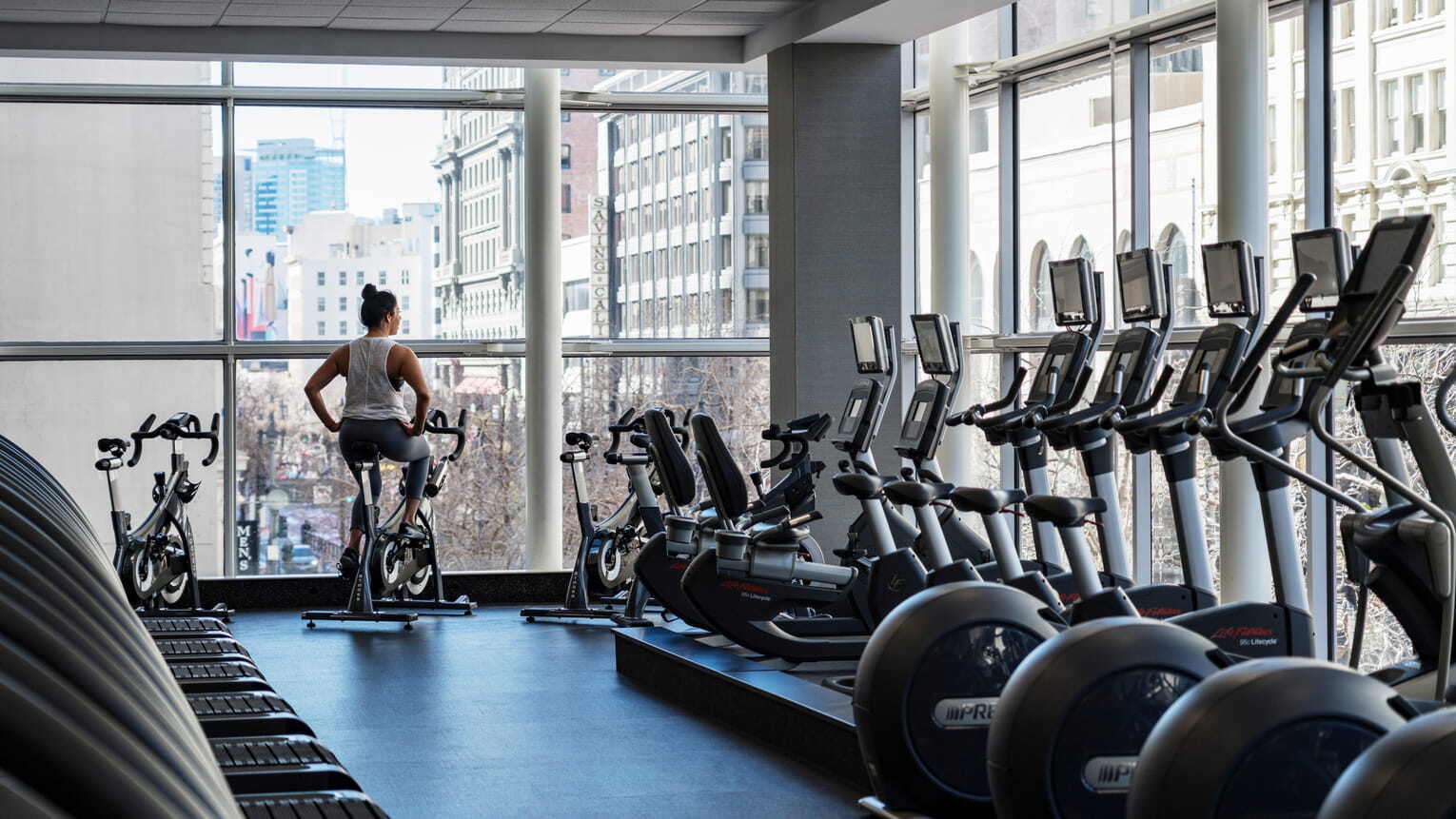 Four Seasons Hotel San Francisco Fitnessstudio