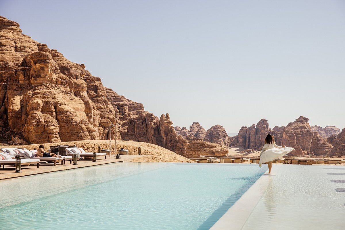 Habitas Hotel Saudi Arabia Familienluxusreisen TheFamilyProject Infinity Pool