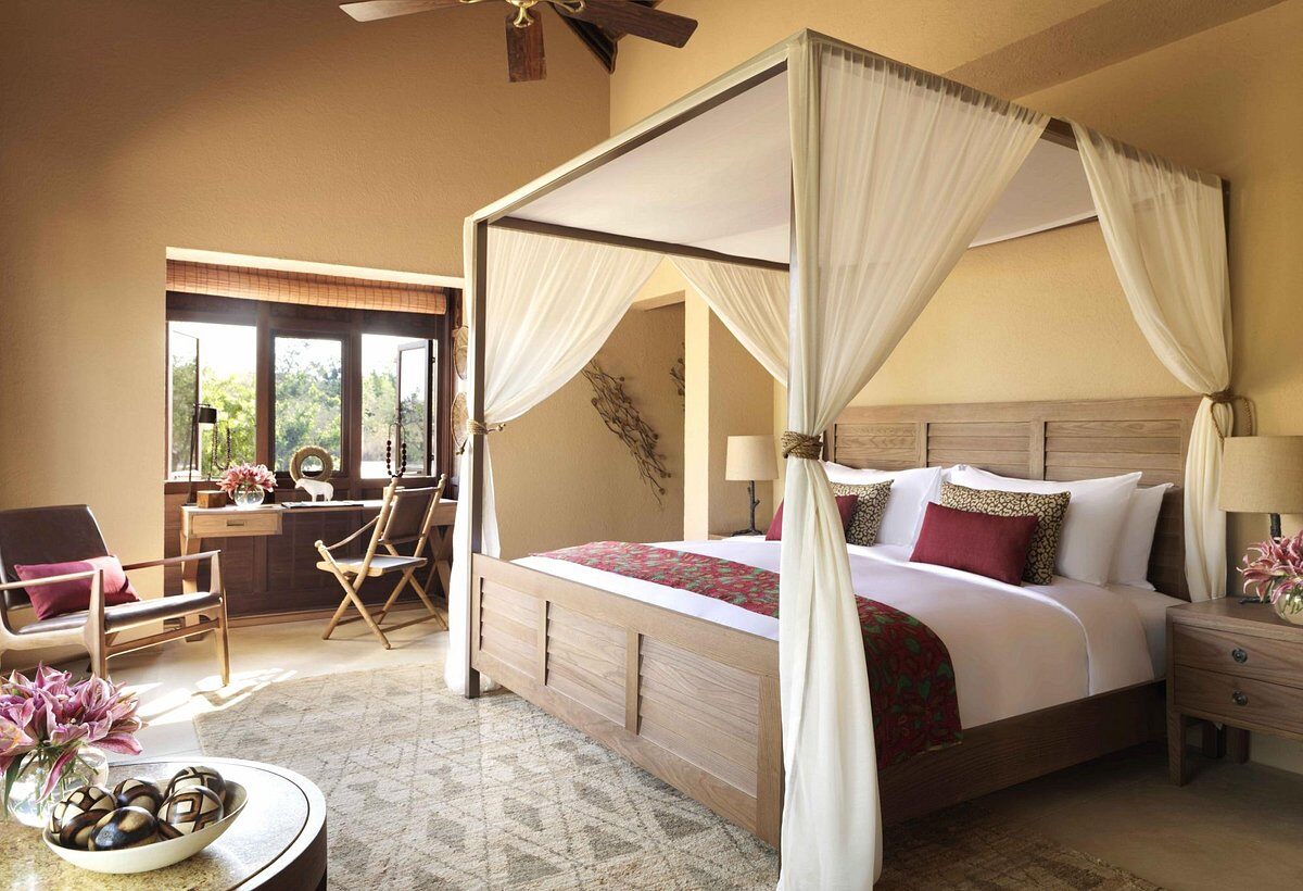 Anantara Al Sahel Sir Bani Yas Island Villa Resort Familienluxusreisen TheFamilyProject Schlafzimmer-1