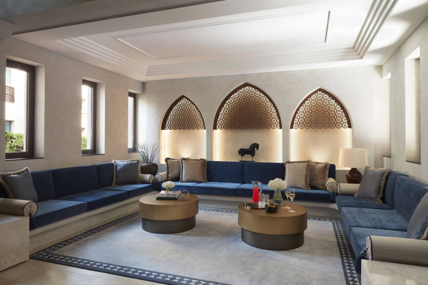 Jumeirah Dar Al Masyaf Familienluxusreisen TheFamilyProject Eingang