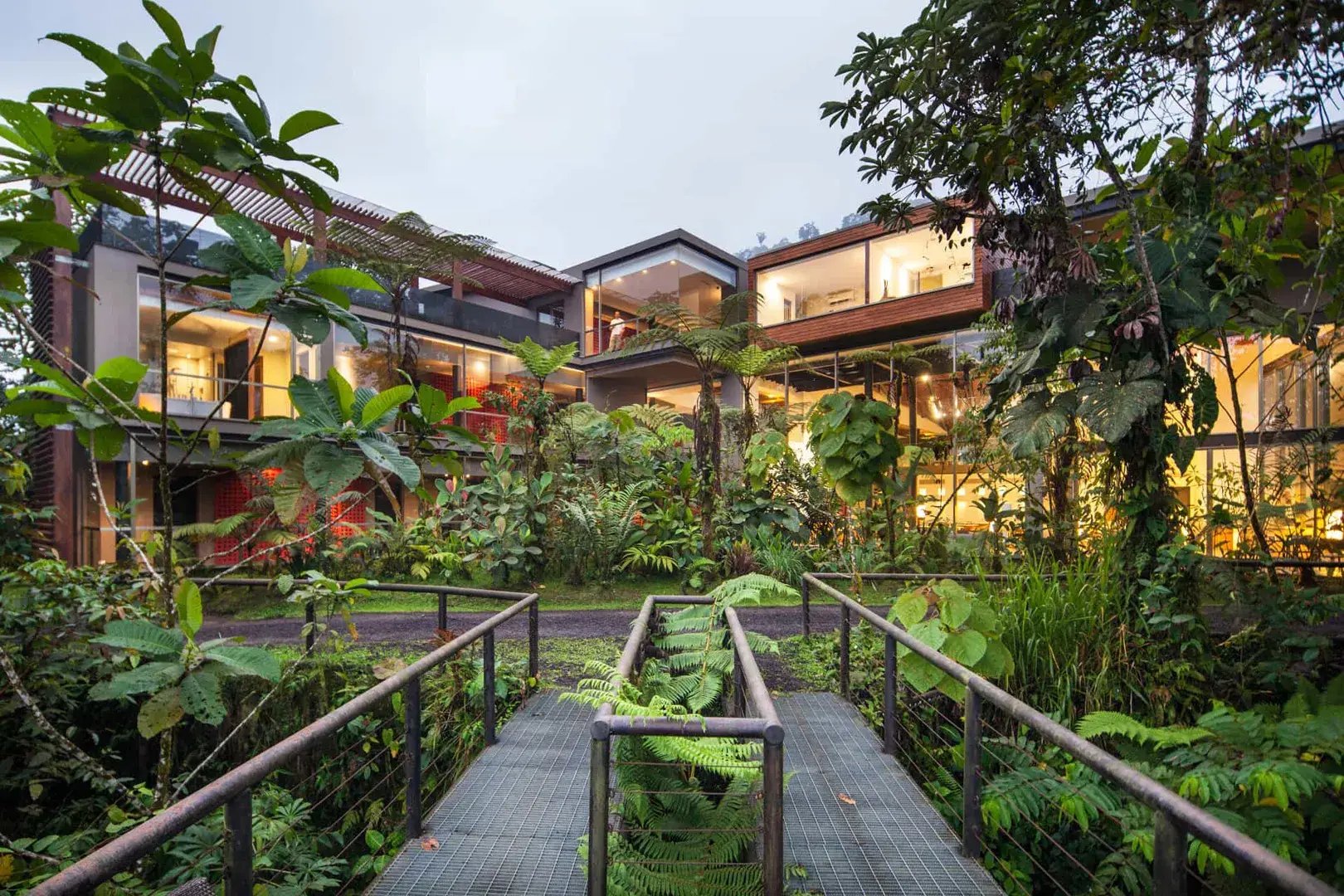 mashpi lodge reserve ecuador anden sudamerika terrrasse regenwald exklusiv luxus urlaub kinder the family project