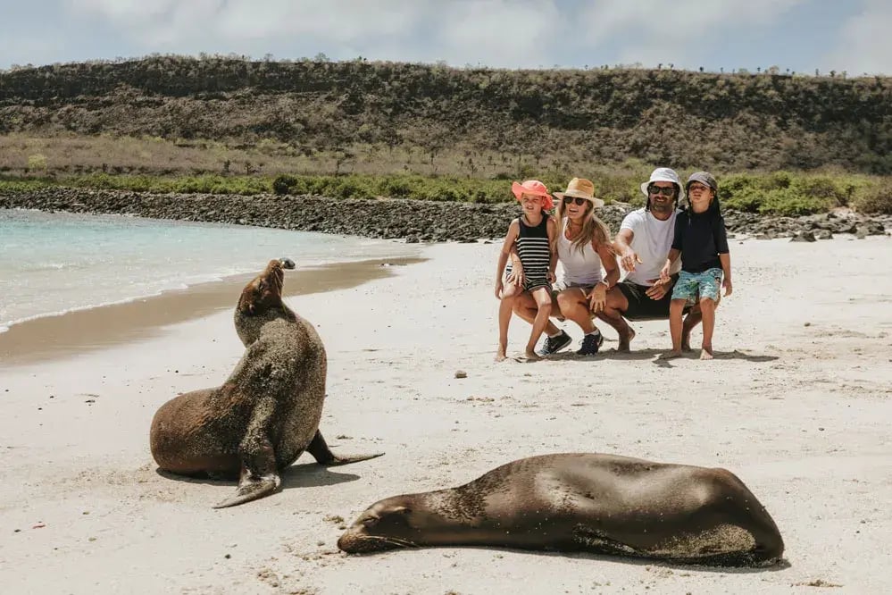 pikaia lodge galapagos inseln ecuaduor sudamerika seerobben exklusiv familienspass kinderfreundlich luxus urlaub kinder the family project