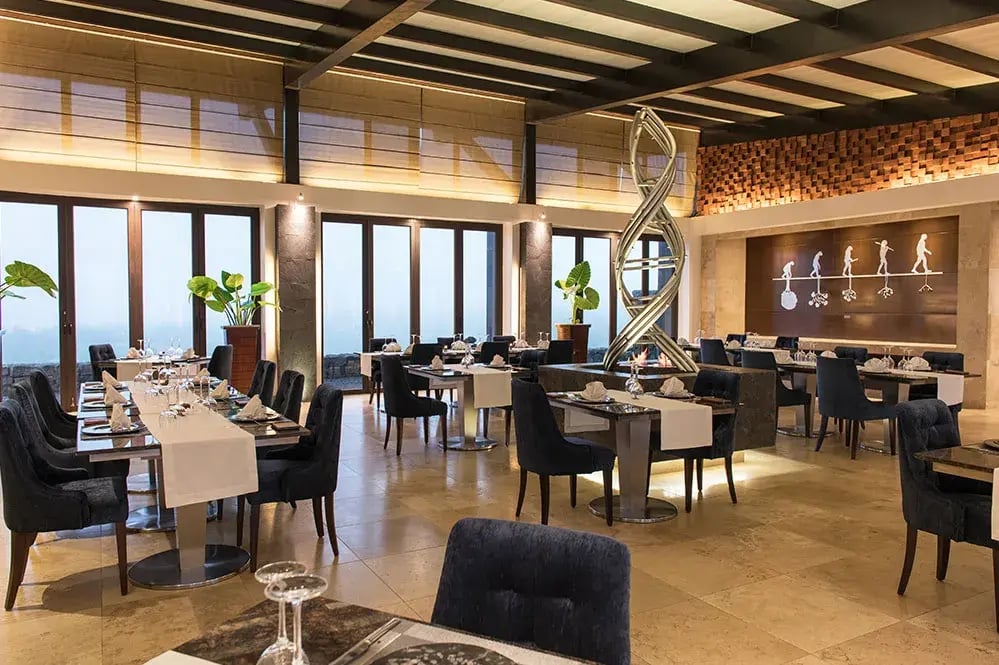 pikaia lodge galapagos inseln ecuaduor sudamerika restaurant evolution luxus urlaub kinder the family project