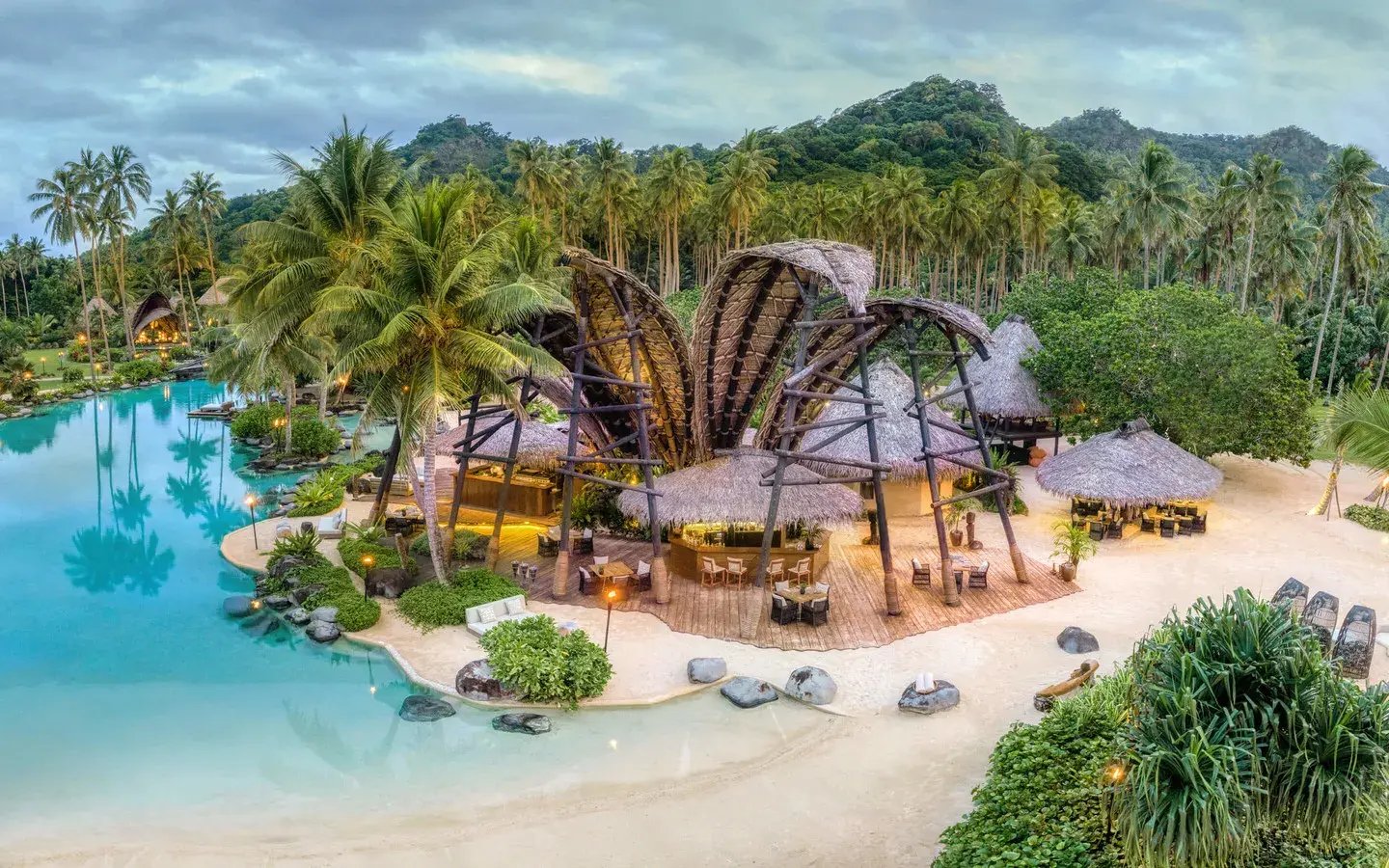 como laucala island sudsee sudpazifik pool meerblick luxus urlaub kinder the family project