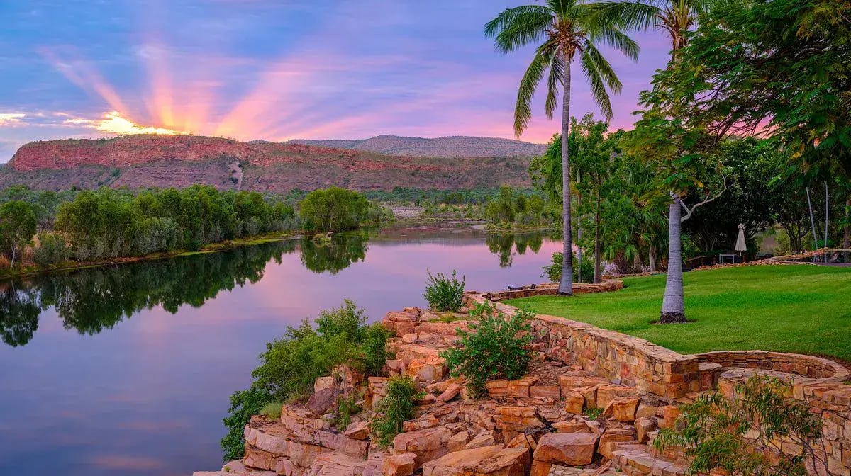 el questro homestead kimberley australien sudpazifik bar luxus urlaub kinder the family project