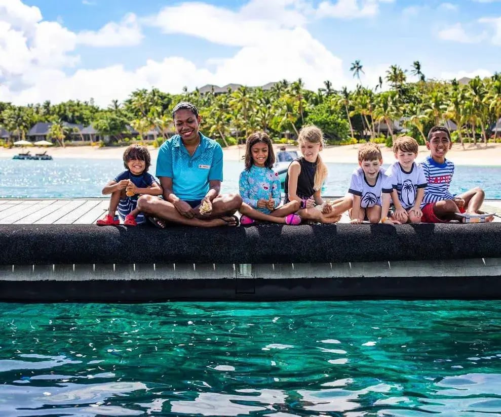 kokomo private island fiji kadavu inseln sudsee sudpazifik kinderbetreuung kinderfreundlich exklusiv kinderspass luxus urlaub kinder the family project