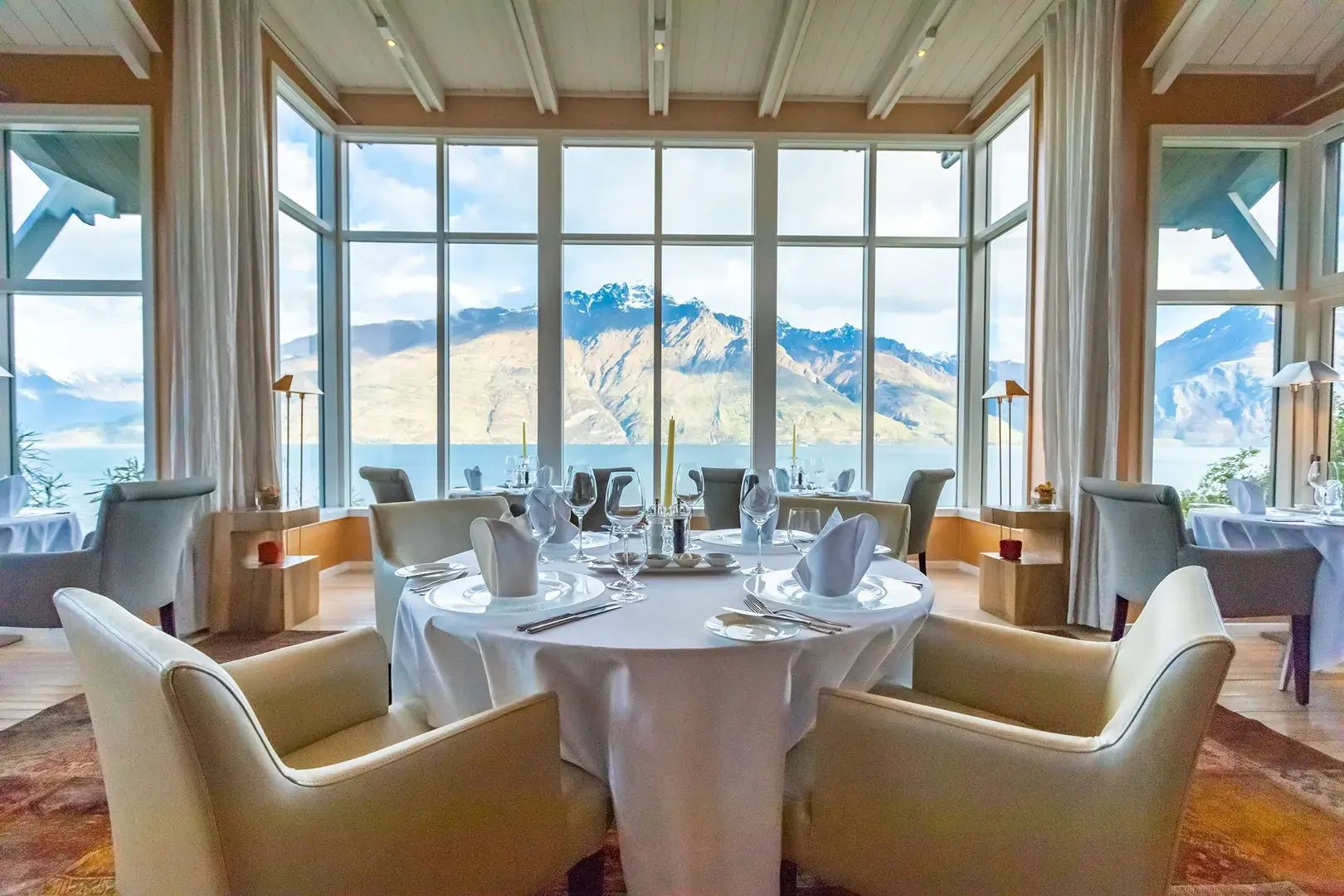 matakauri lodge queenstown neuseeland sudpazifik restaurant luxus urlaub kinder the family project